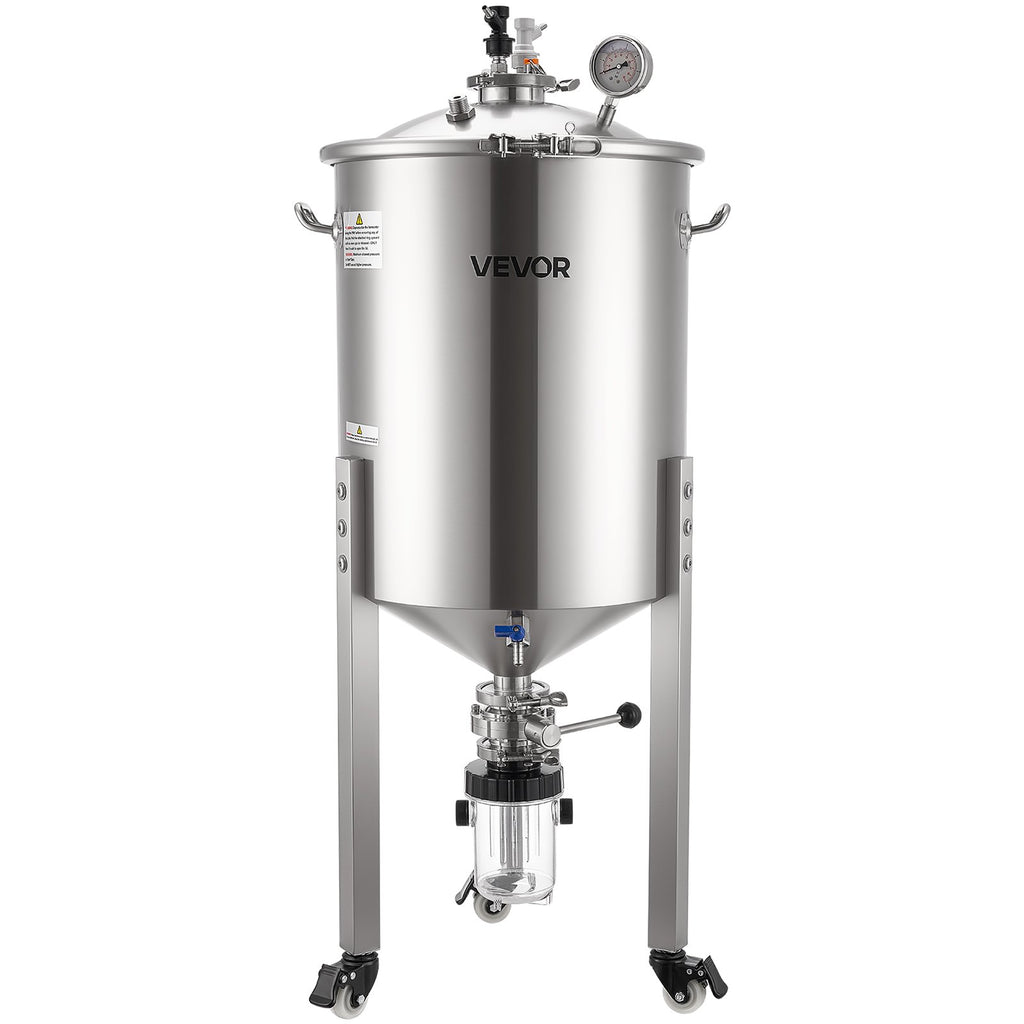 Konusinis fermentatorius VEVOR F60S02, 60 l