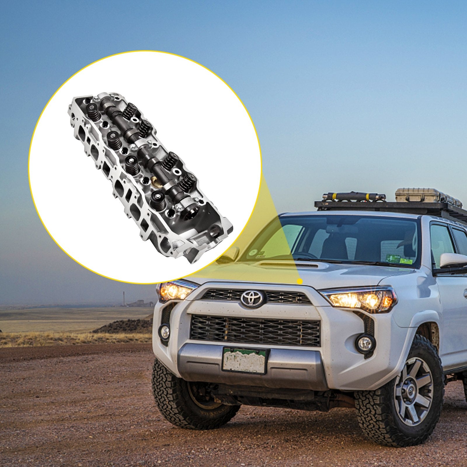 Cilindrų galvutė VEVOR Toyota 4Runner / Pickup, 2.4L