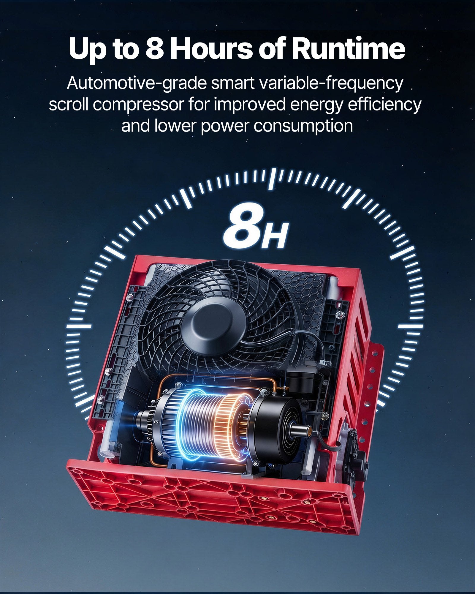 Sunkvežimio oro kondicionierius VEVOR DZ23, 12V 10000 BTU