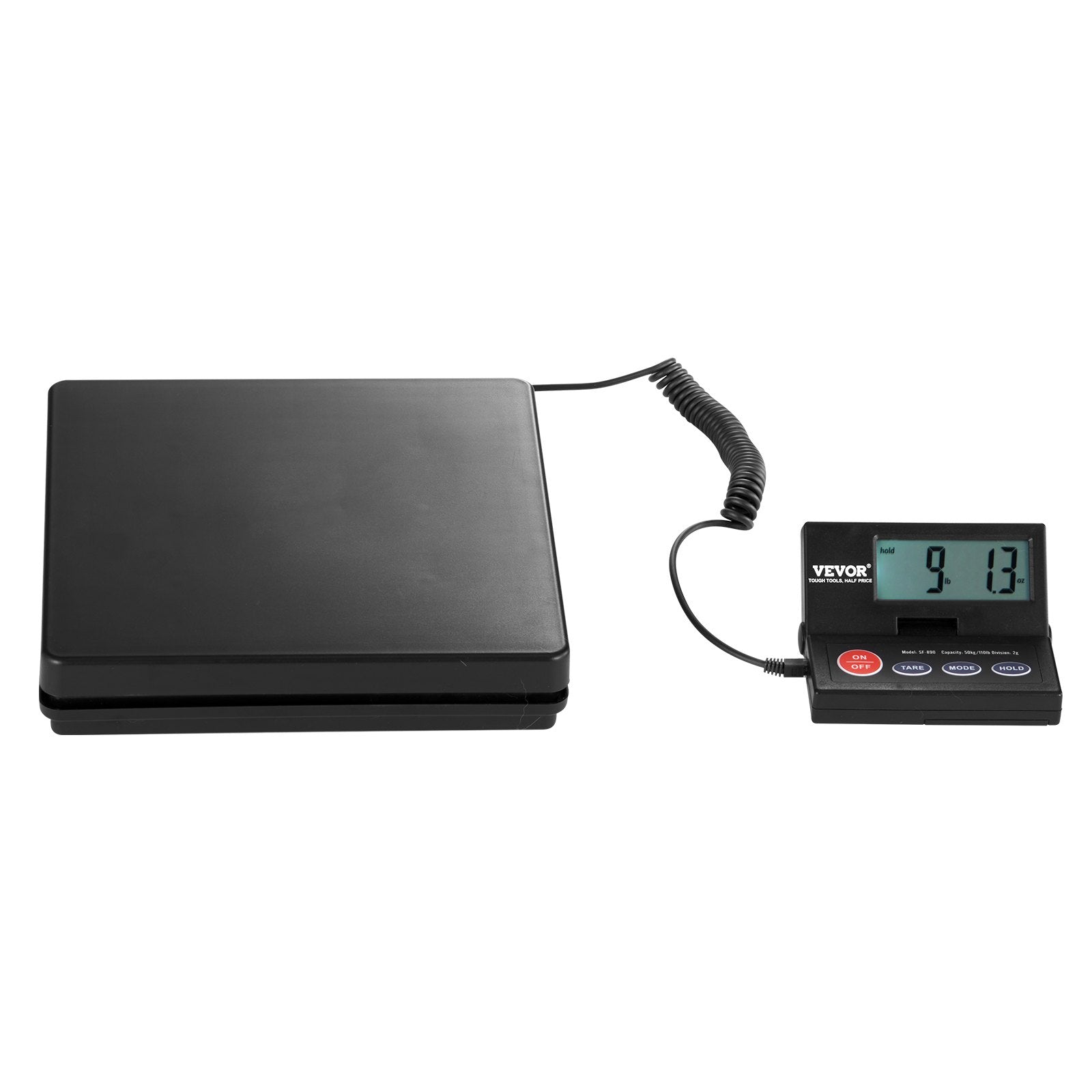 Skaitmeninės siuntų svarstyklės VEVOR SF-890, iki 50 kg