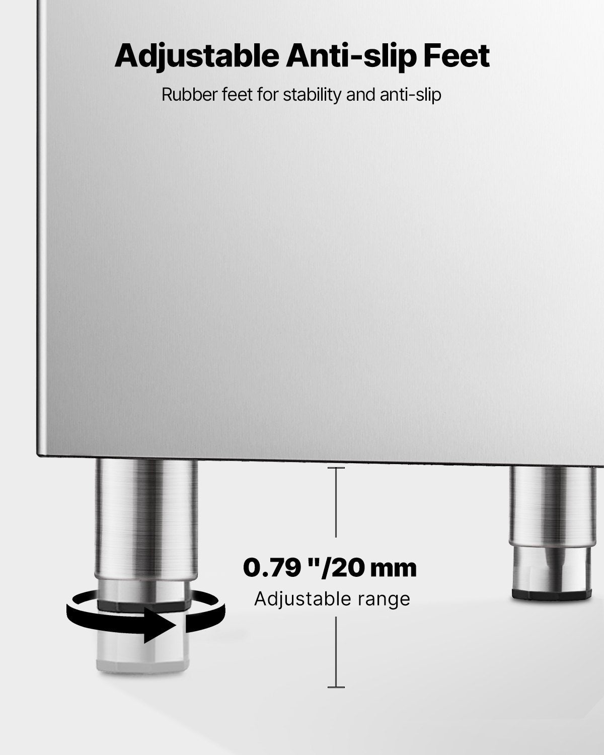 Ledo talpa VEVOR LSB-250, 136 kg talpa