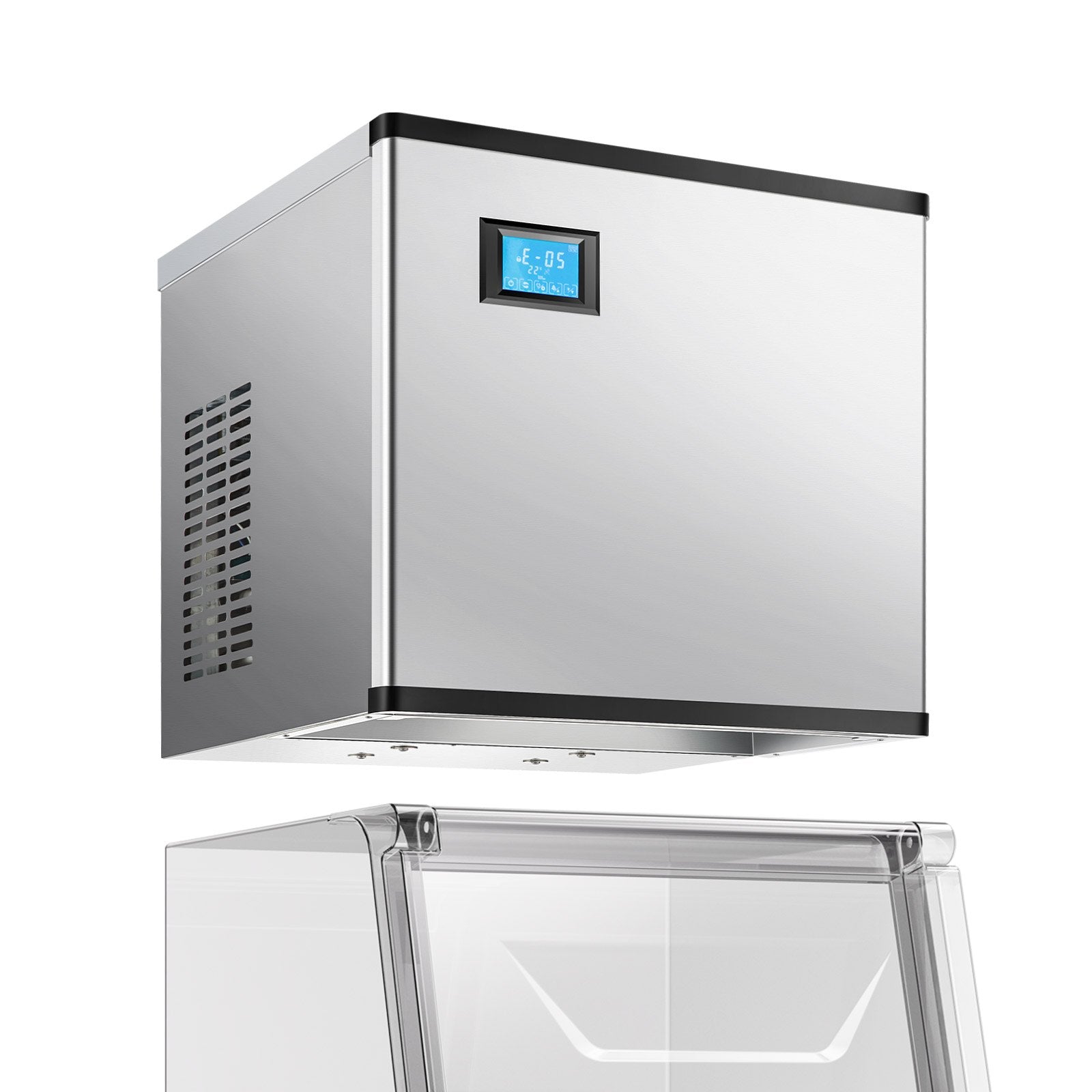 Pramoninis ledo generatorius VEVOR SKF-300BLS, 136 kg/24 val.
