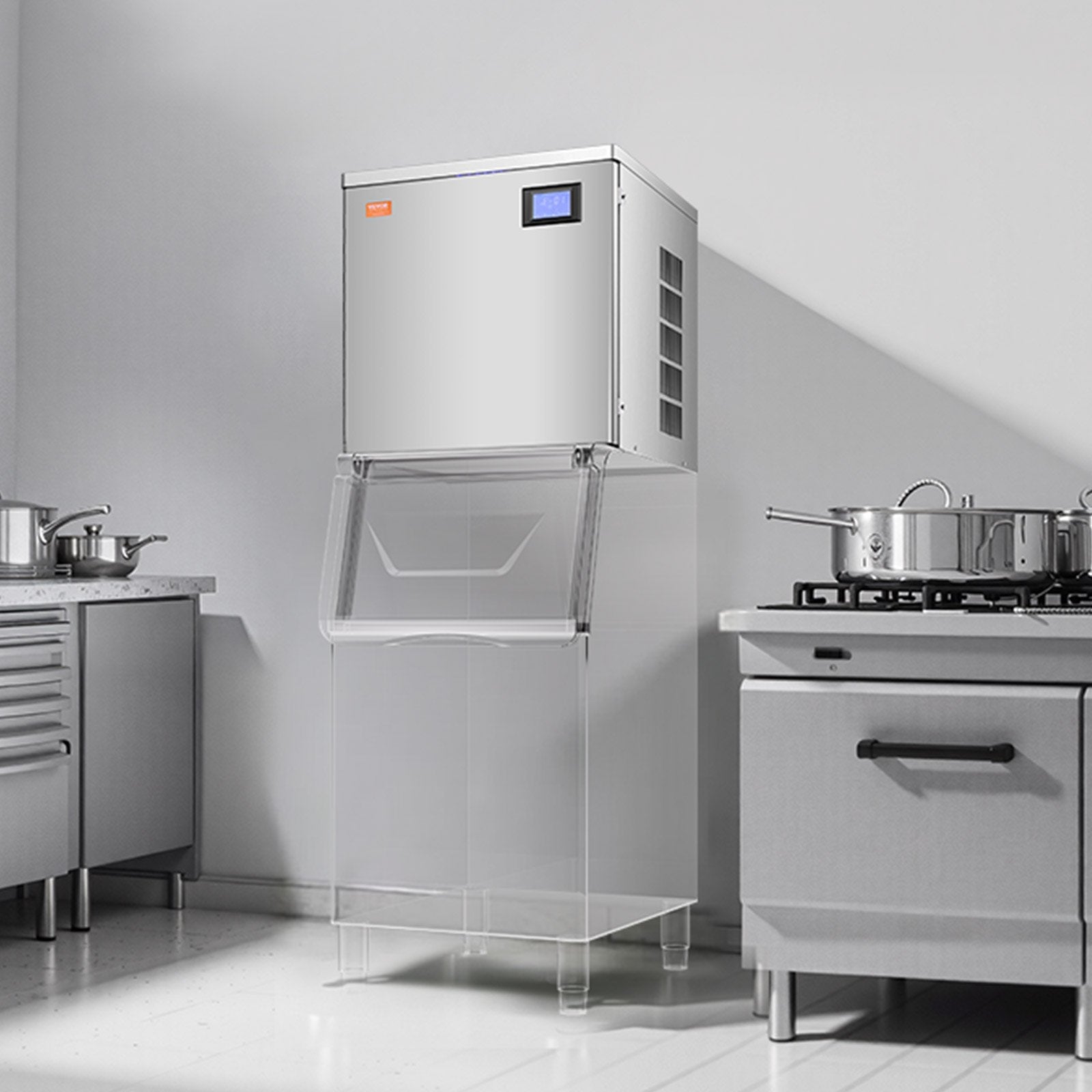 Pramoninis ledo generatorius VEVOR LB360TA, 163 kg/parą