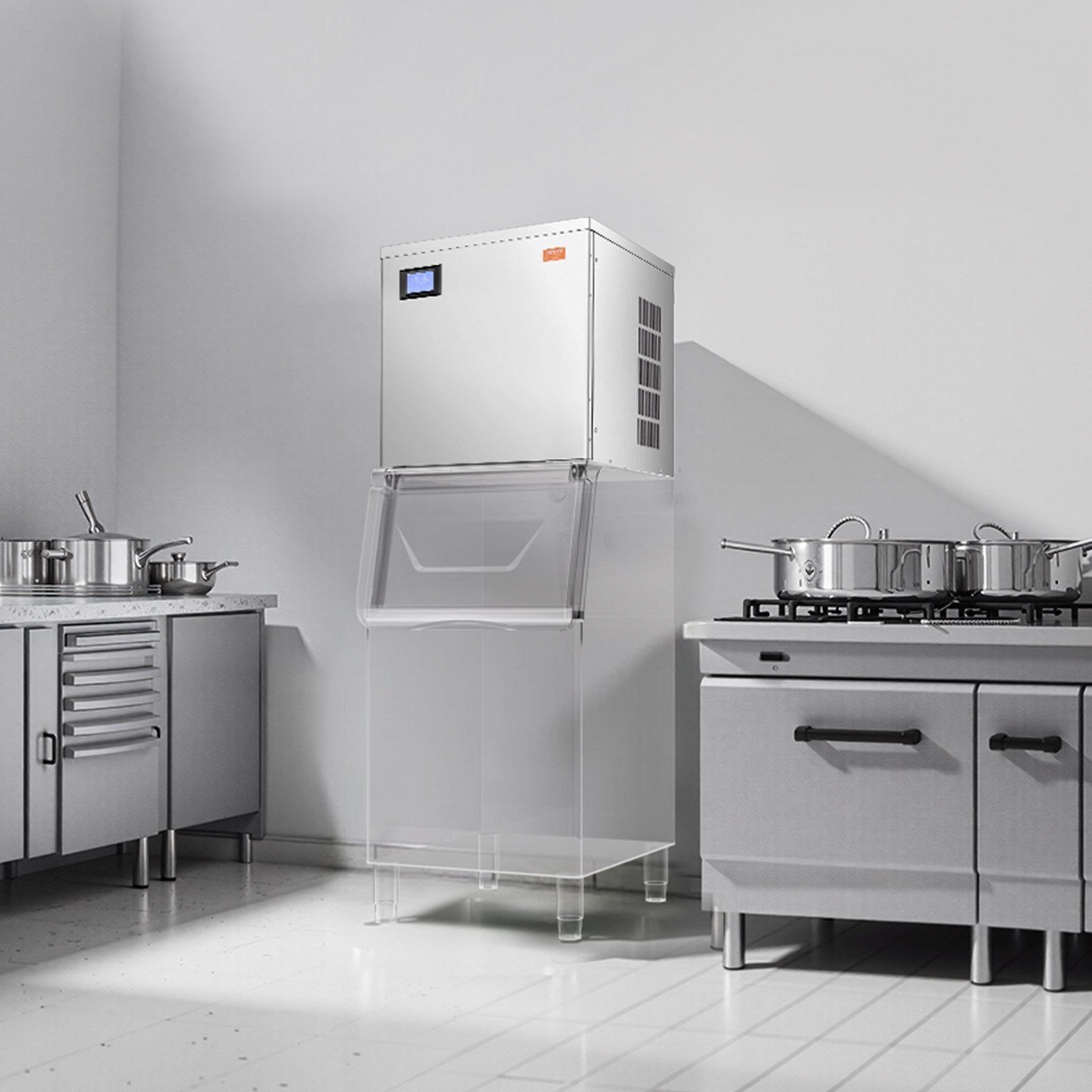 Pramoninis ledo generatorius VEVOR LB550TA, 250 kg/parą