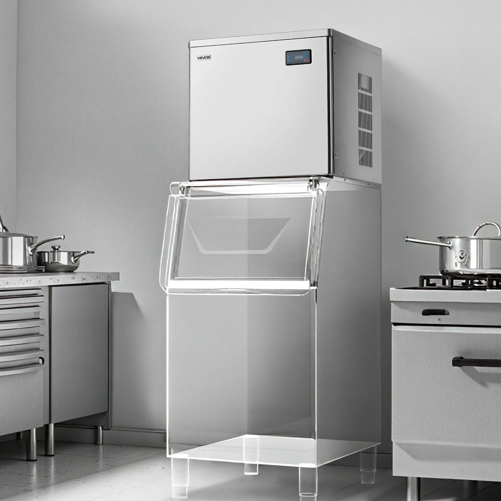Pramoninis ledo generatorius (viršutinė dalis) VEVOR LB450TB, 204 kg/parą