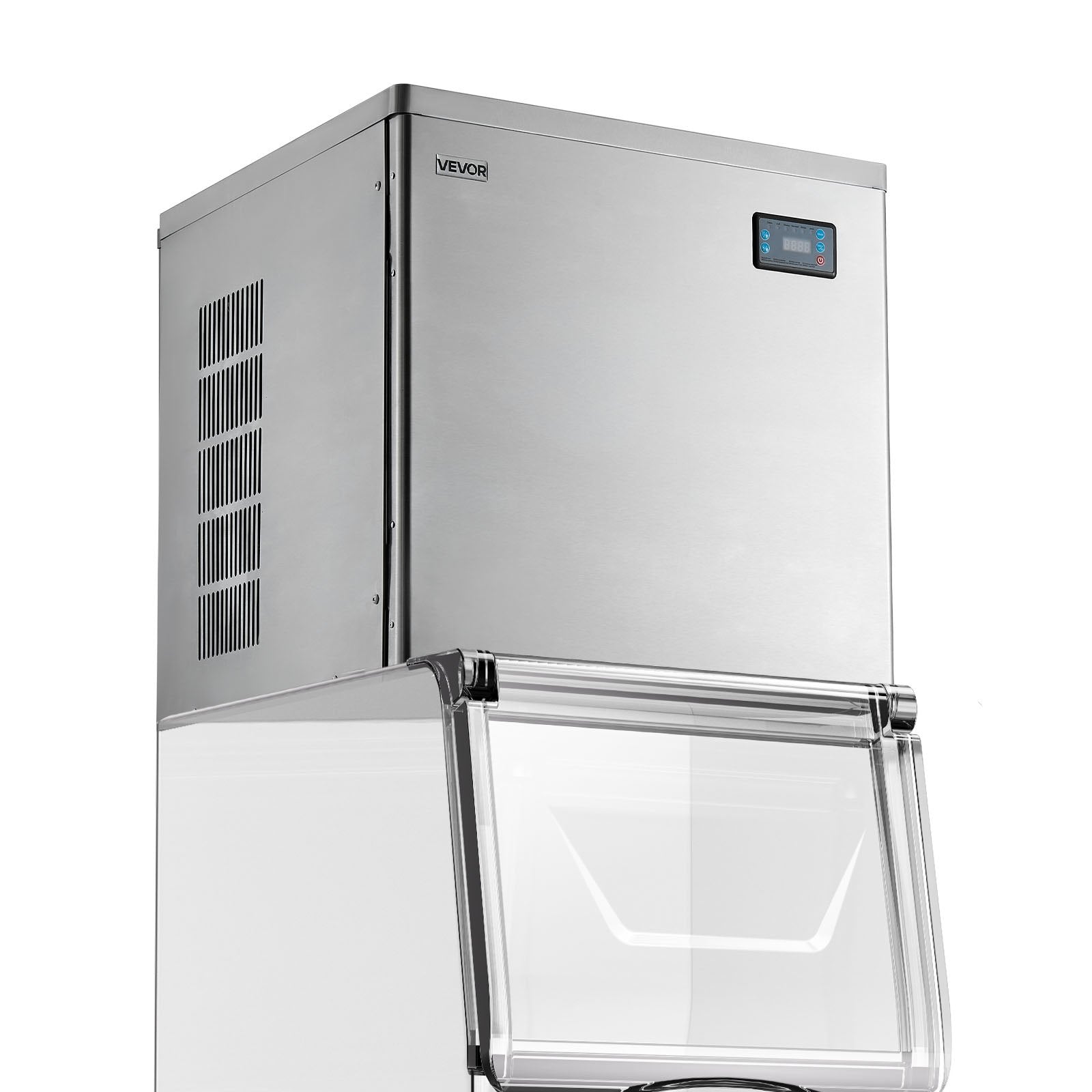 Pramoninis ledo generatorius (viršutinė dalis) VEVOR LB450TB, 204 kg/parą
