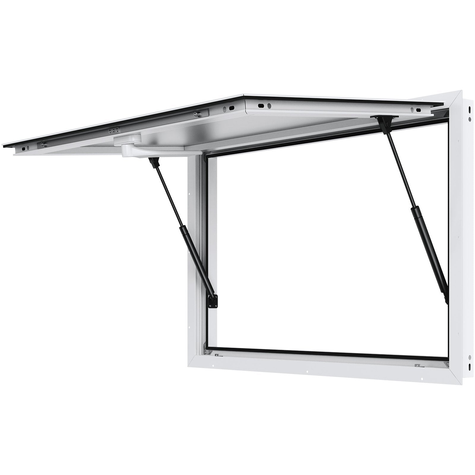 Prekybinis langas maisto vagonėliams VEVOR 36"x24", aliuminio lydinio