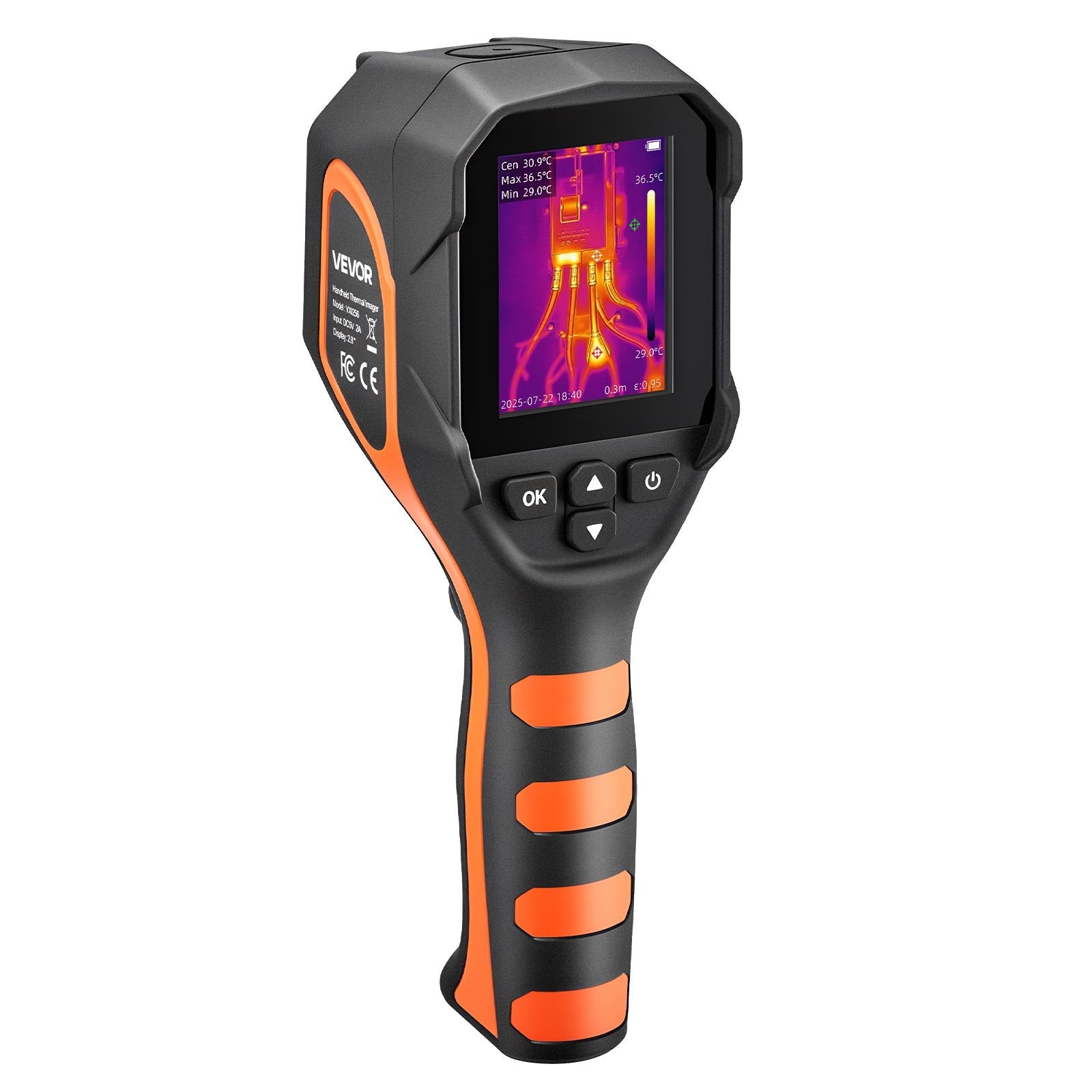 Termovizorius VEVOR YXI160, 160x120 IR raiška