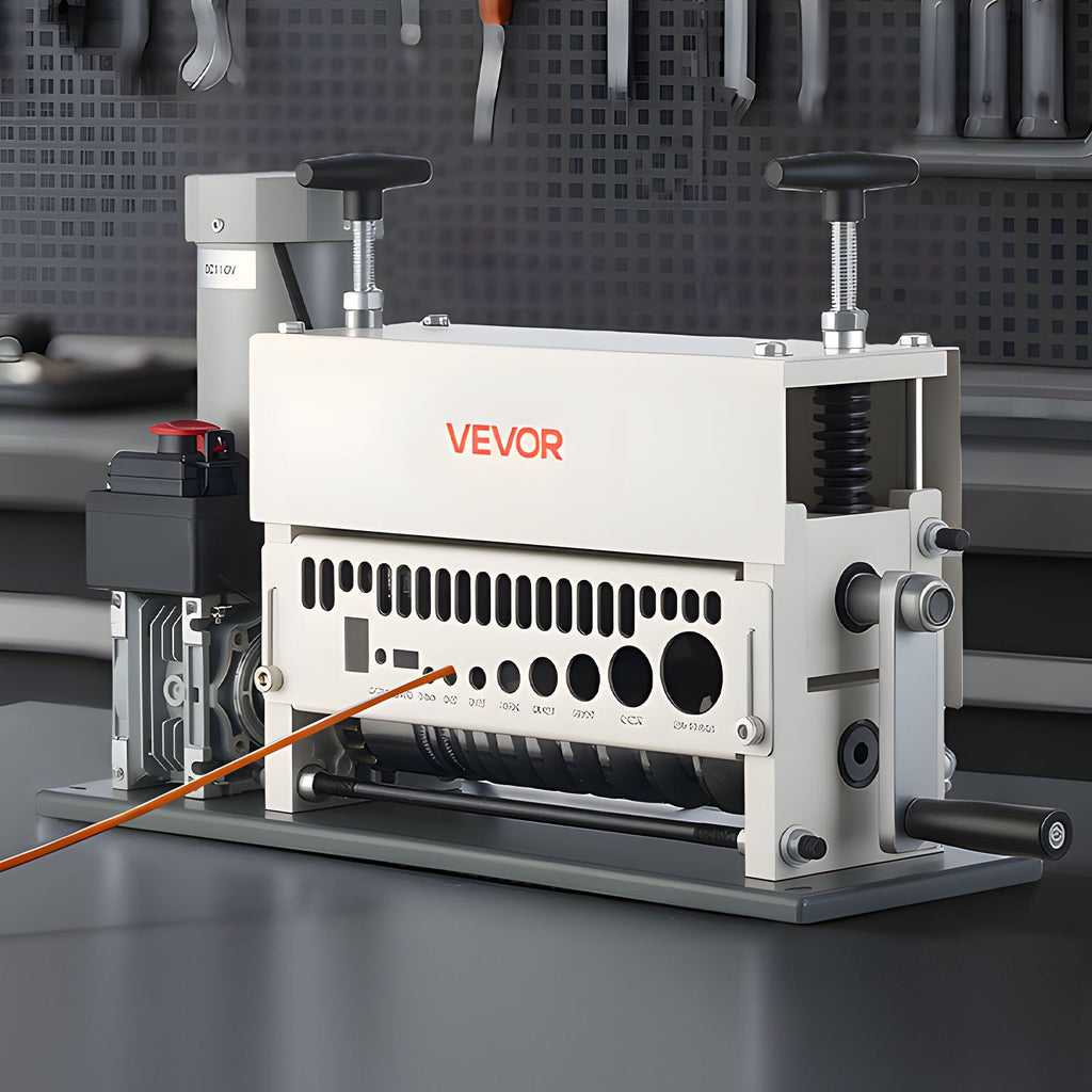 Elektrinės laidų izoliacijos nuėmimo staklės VEVOR ZD-40FL, 370W