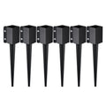 Tvoros stulpo pagrindas VEVOR FX-3.5-24-6, 6 vnt.