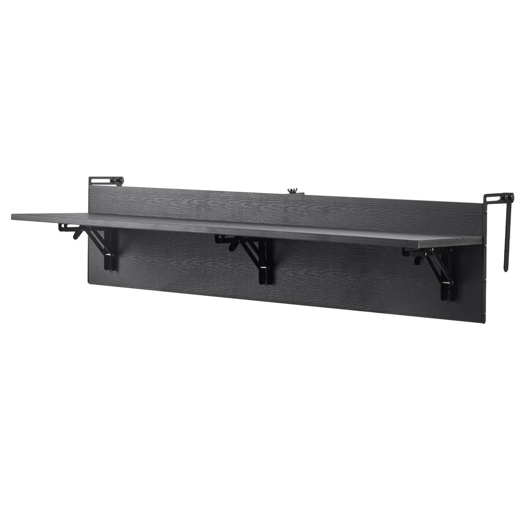 Balkono pakabinamas stalas VEVOR DL-BC04, 122 cm ilgio
