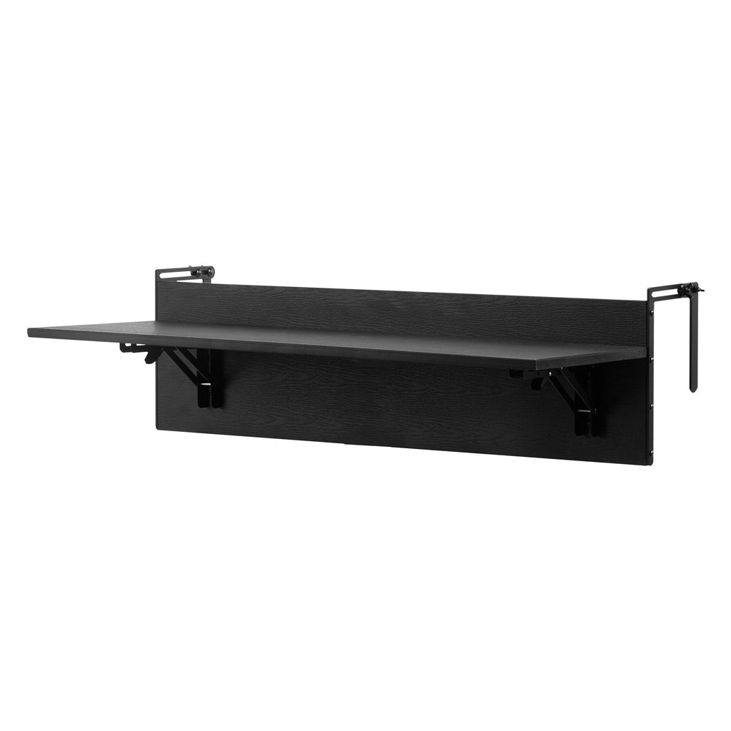 Pakabinamas balkono staliukas VEVOR DL-BC03, 80 x 30 cm