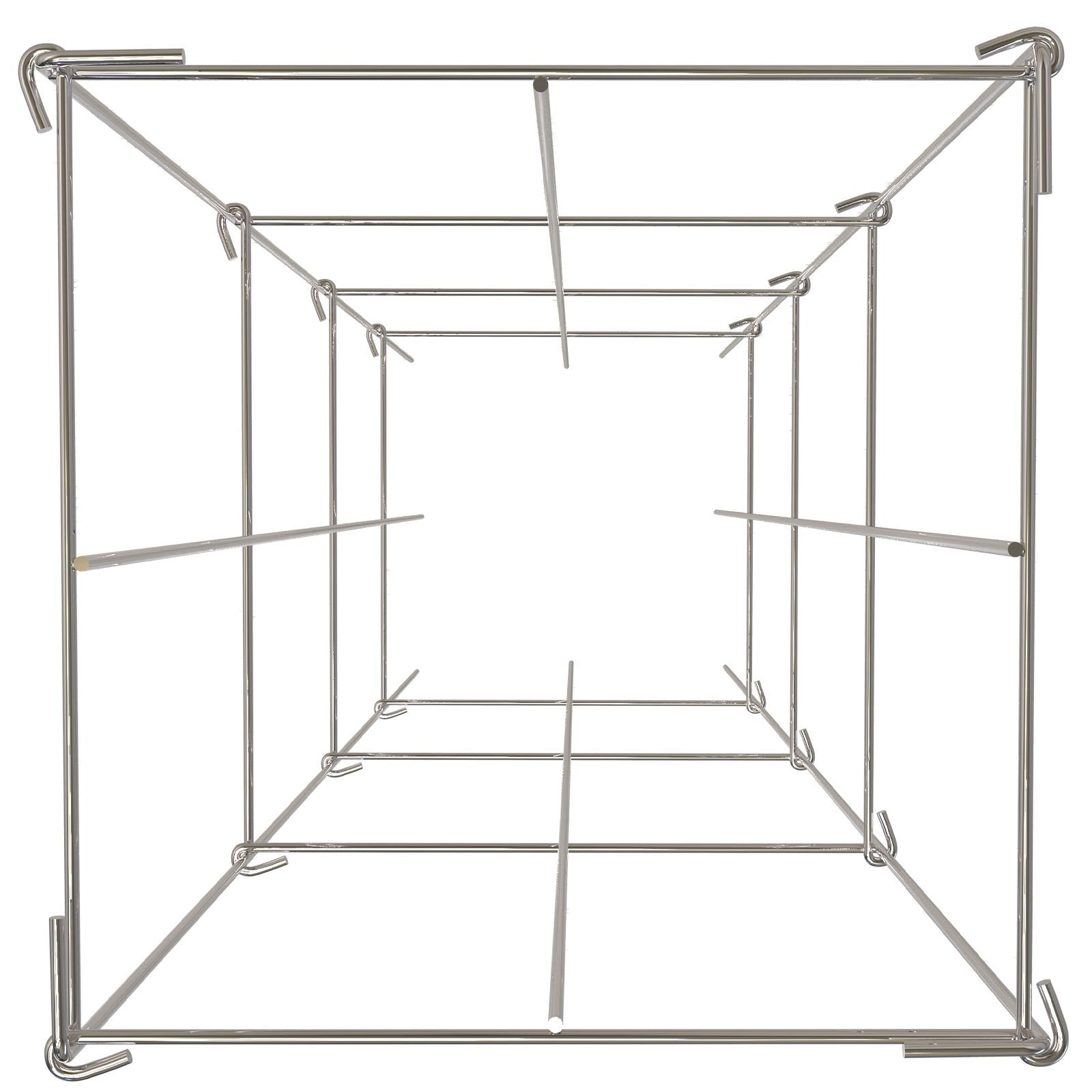 Atramos pomidorams VEVOR VV-KZDFQJ11.8X46YS5Z, 117 cm aukščio, 5 vnt.