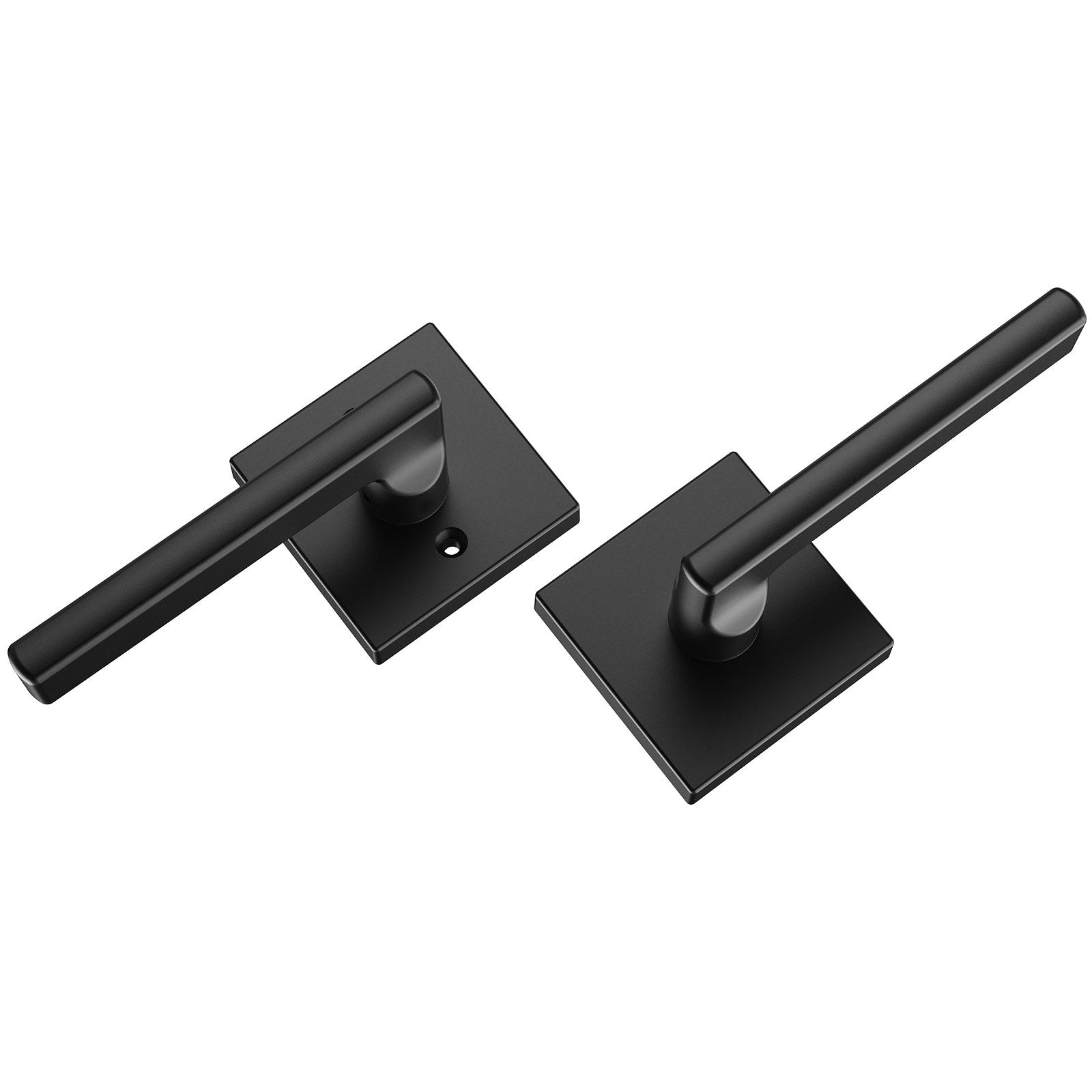 Vidaus durų rankenų komplektas VEVOR KJ2118-PS-BLK, 5 vnt.