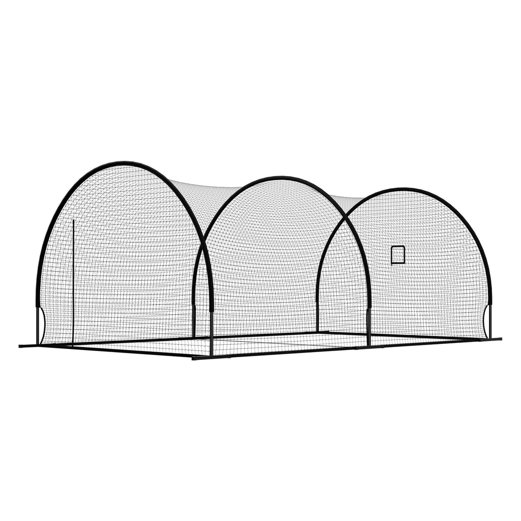 Beisbolo mušimo narvas VEVOR TL20120804S, 6,1 x 3,7 x 2,5 m