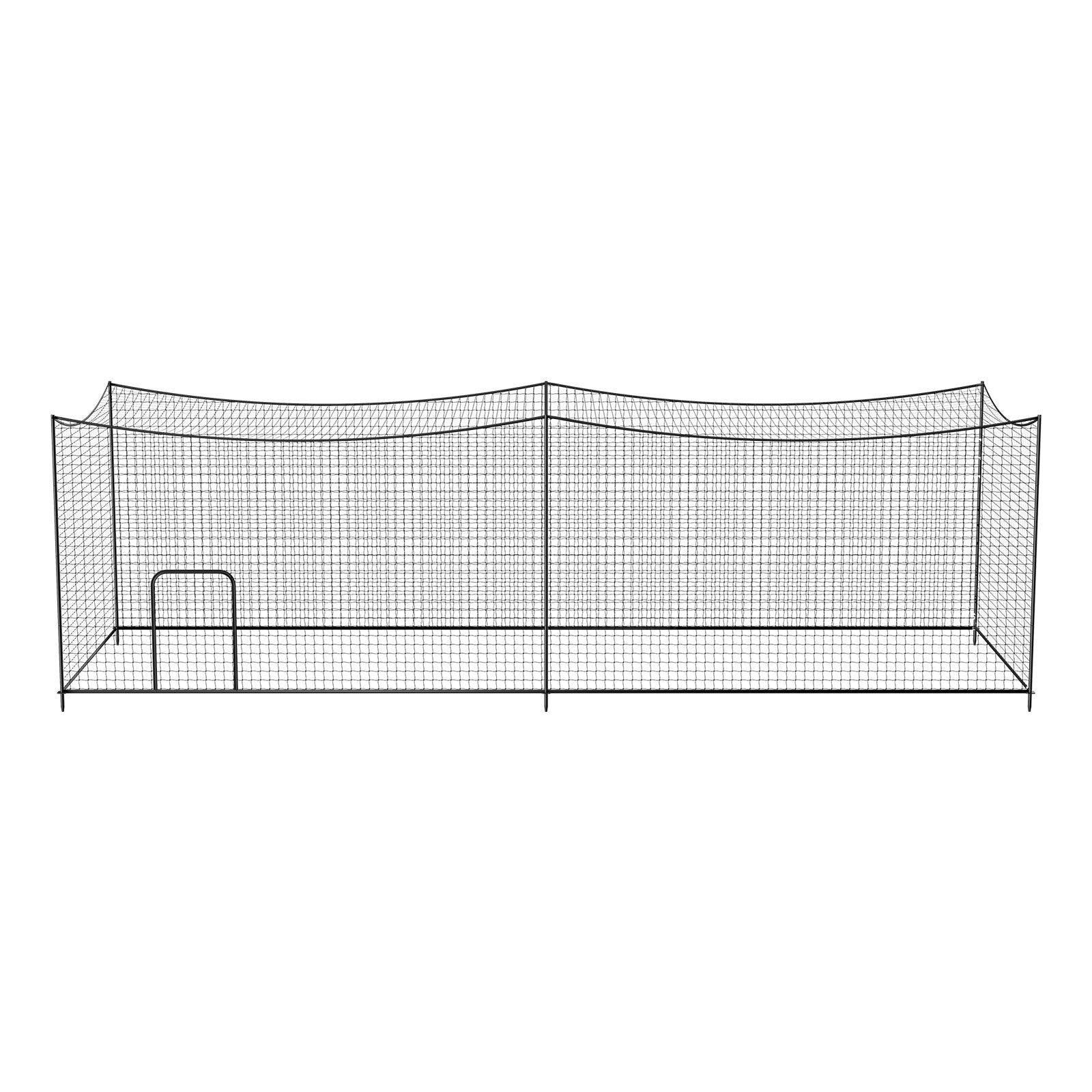 Beisbolo mušimo narvas VEVOR XH-35X10X10FT, 10,7 x 3,2 x 3,1 m