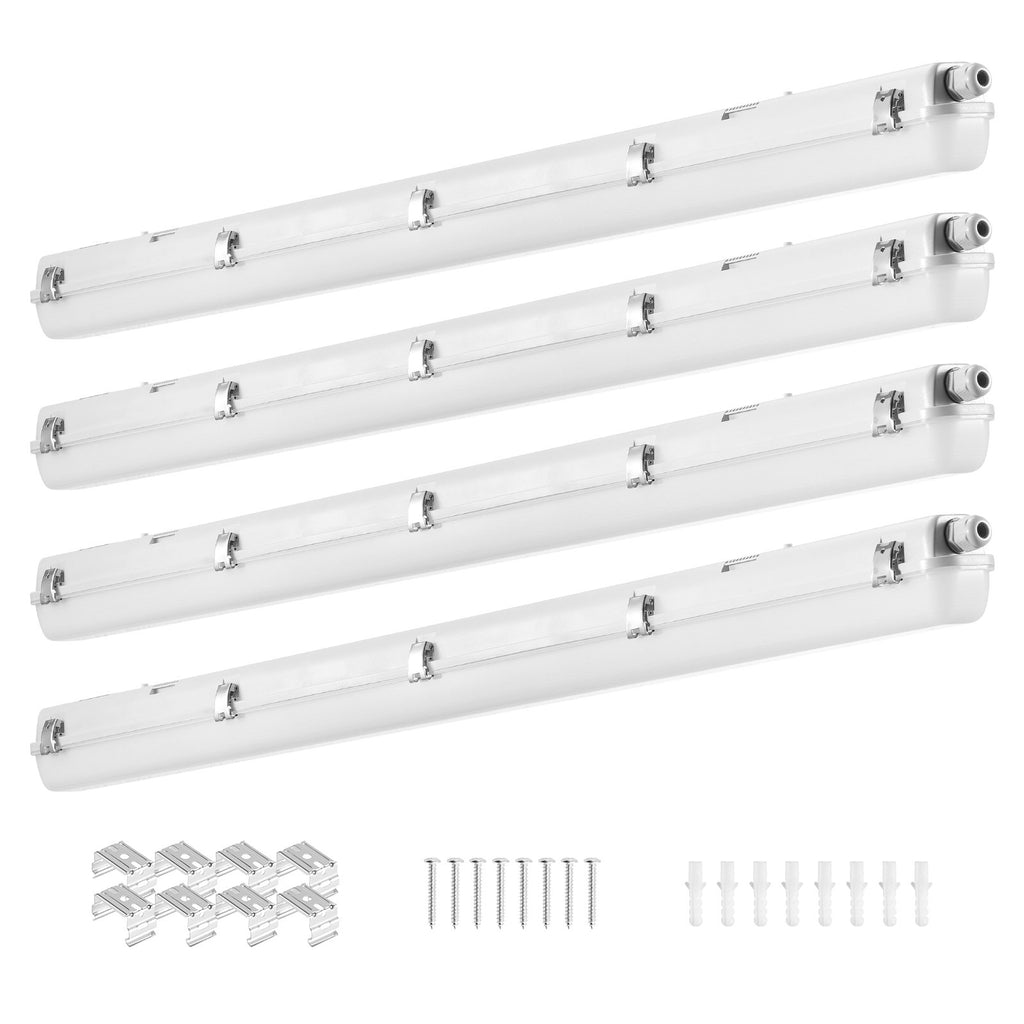 LED drėgmei atsparus šviestuvas VEVOR GT-SFD60-E, 60W