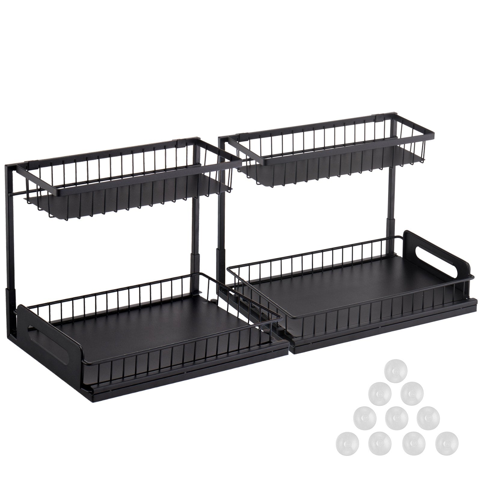 Ištraukiamas spintelės organizatorius VEVOR LX-P9357A, 2 aukštų