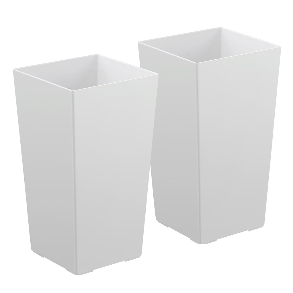 Aukšti vazonai VEVOR F3055W-WT, 550 mm, 2 vnt.