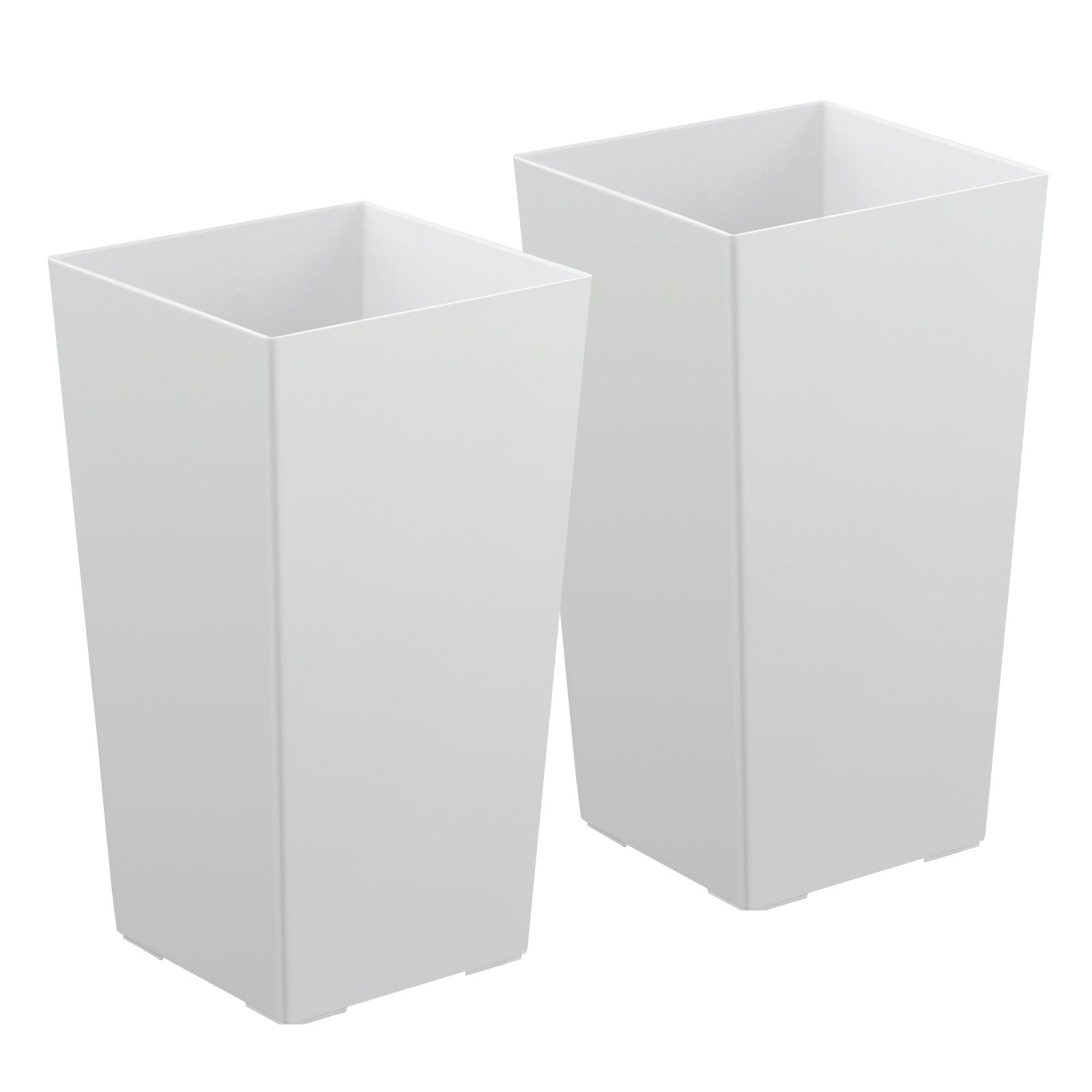 Aukšti vazonai VEVOR F3055W-WT, 550 mm, 2 vnt.