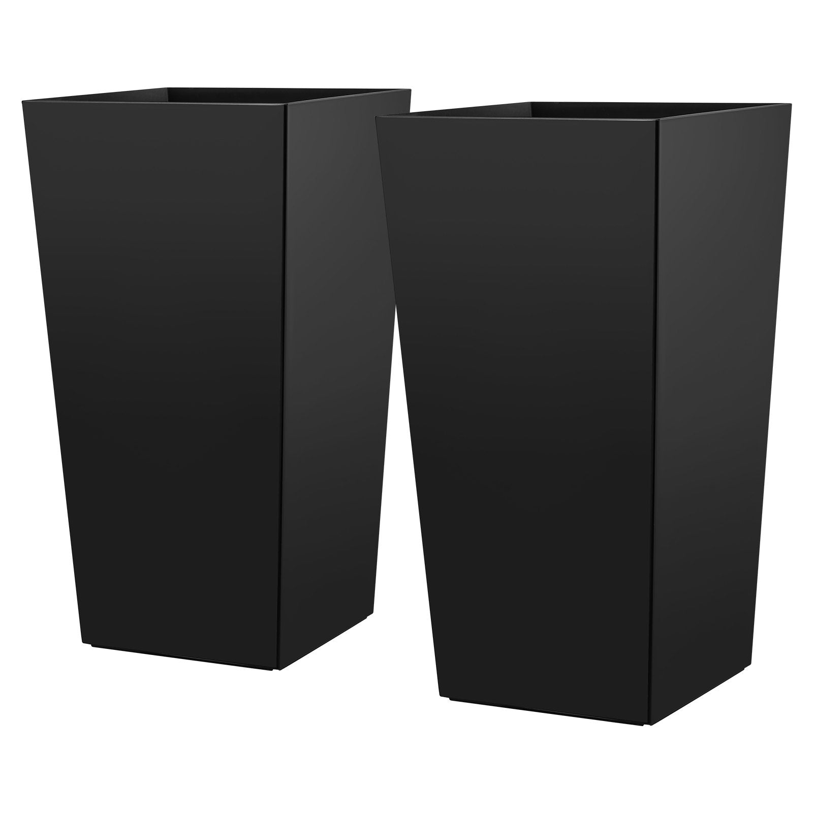 Aukšti vazonai VEVOR F4075W-BK, 750 mm aukščio, 2 vnt.