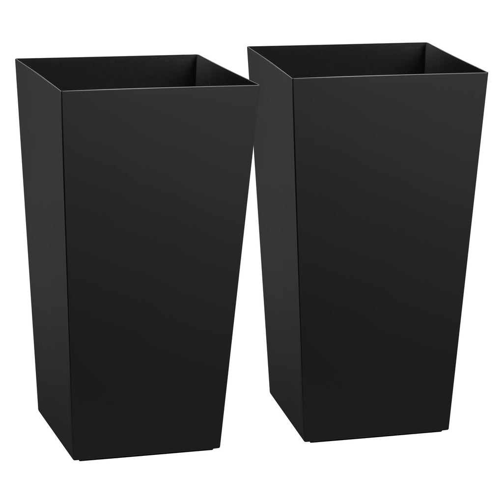 Aukšti vazonai VEVOR F4075W-BK, 750 mm aukščio, 2 vnt.