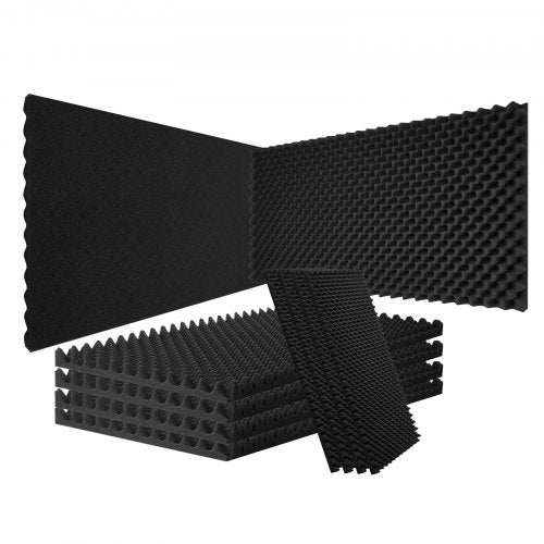 Akustinės putplasčio plokštės VEVOR JDM50-4, 1200 x 600 x 50 mm