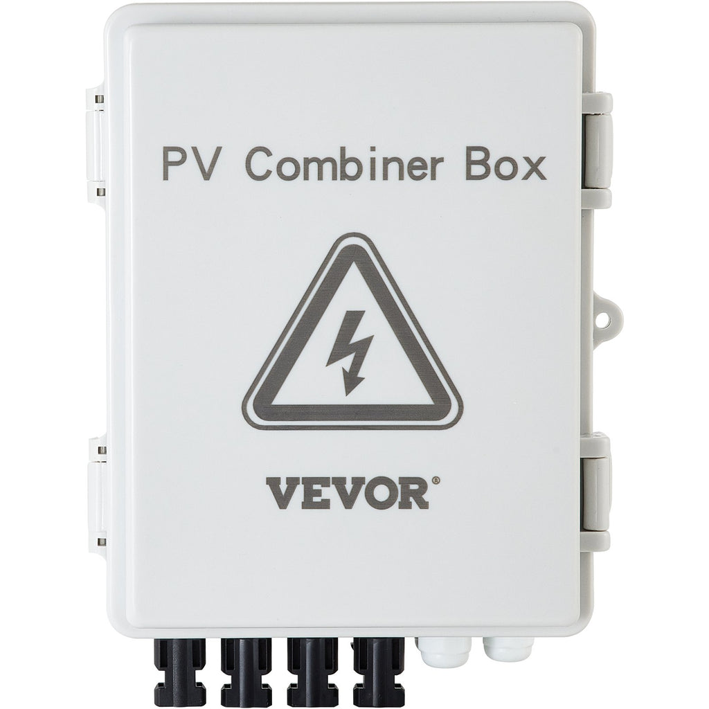 Saulės elektrinės sujungimo dėžutė VEVOR SP-HL-P202010-15A, 4 kanalų