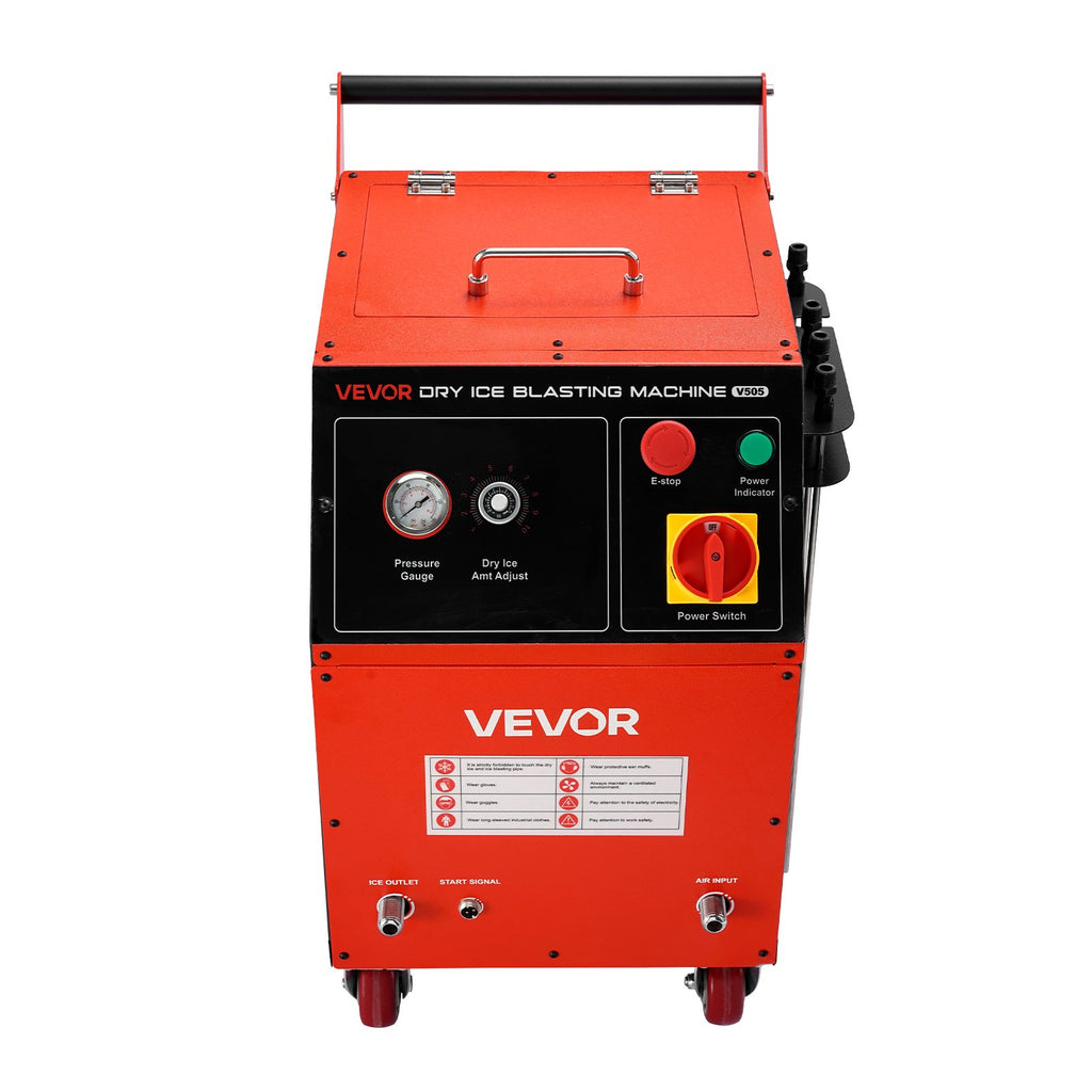 Sauso ledo valymo įrenginys VEVOR V505, 5 kg talpa