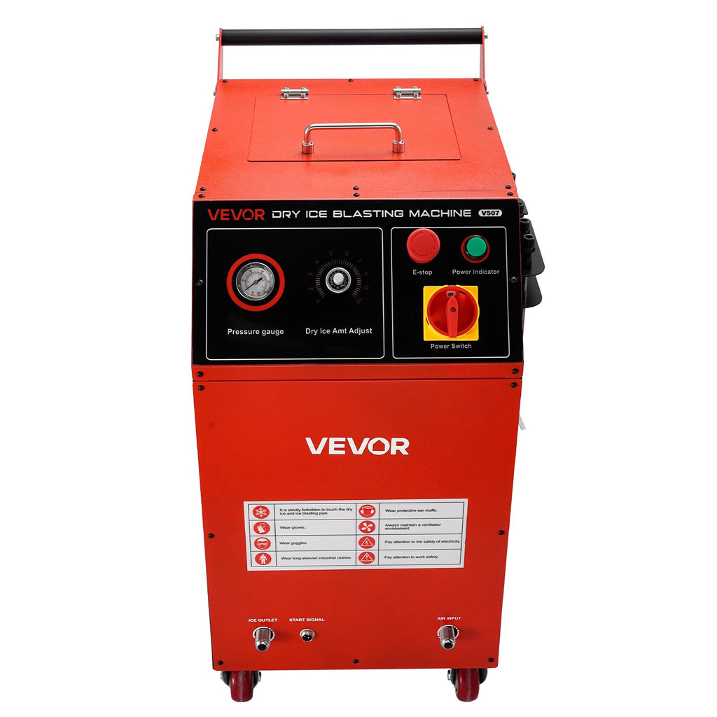 Sauso ledo valymo įrenginys VEVOR V507, 7,5 kg talpa