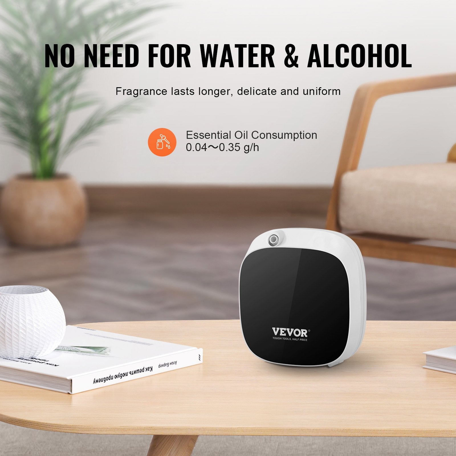 Kvapų difuzorius VEVOR A1-V3.1, 100 ml talpa