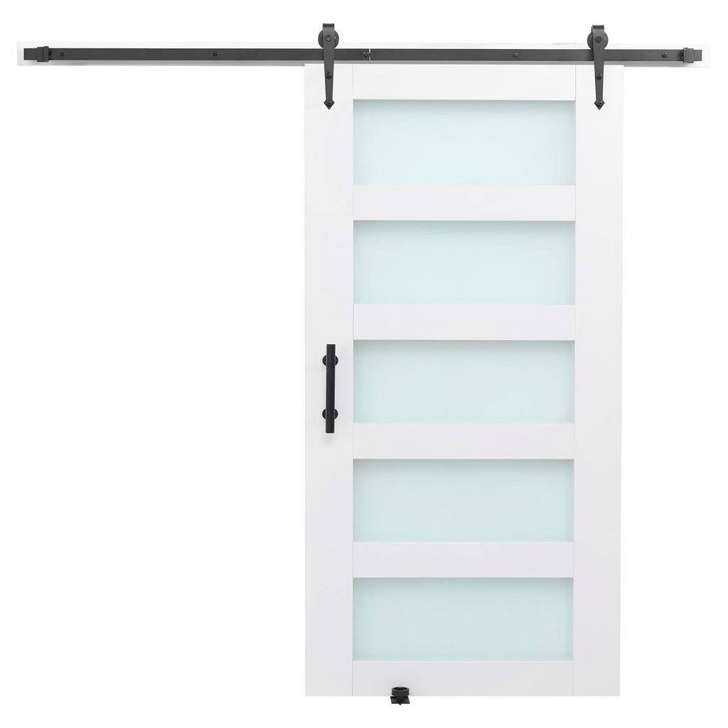Stumdomos daržinės tipo durys VEVOR 42BM, 1067 x 2134 mm