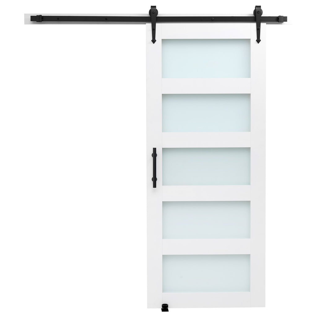 Stumdomos daržinės tipo durys VEVOR 36BM, 914 x 2134 mm
