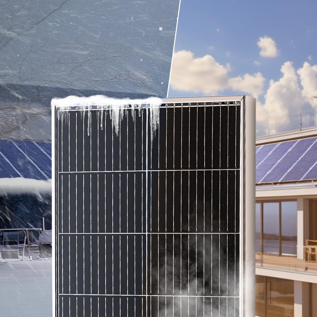Monokristalinių saulės modulių rinkinys VEVOR S100, 200W