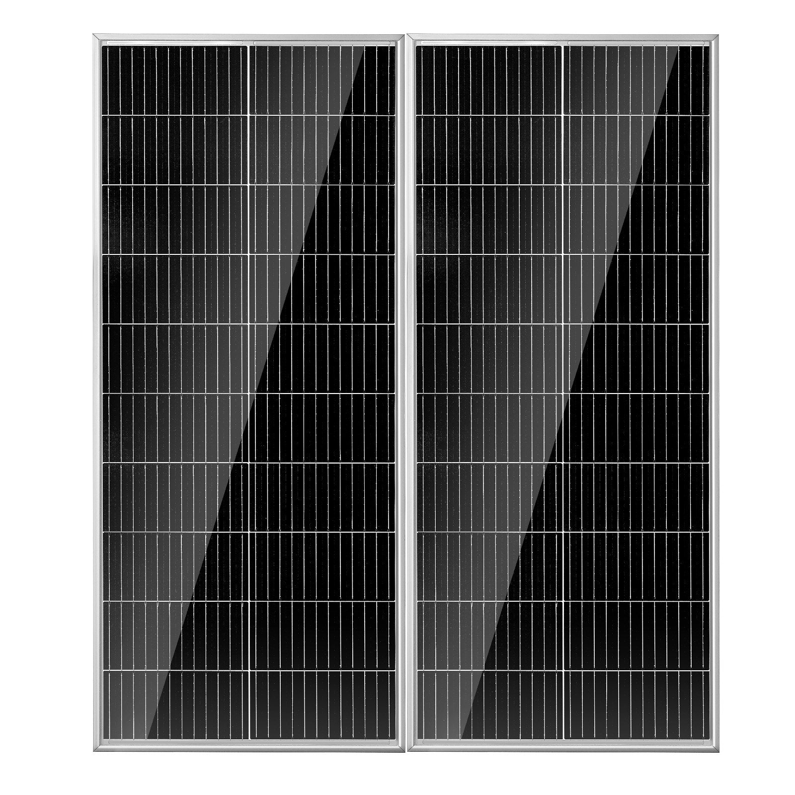 Monokristalinių saulės modulių rinkinys VEVOR S100, 200W