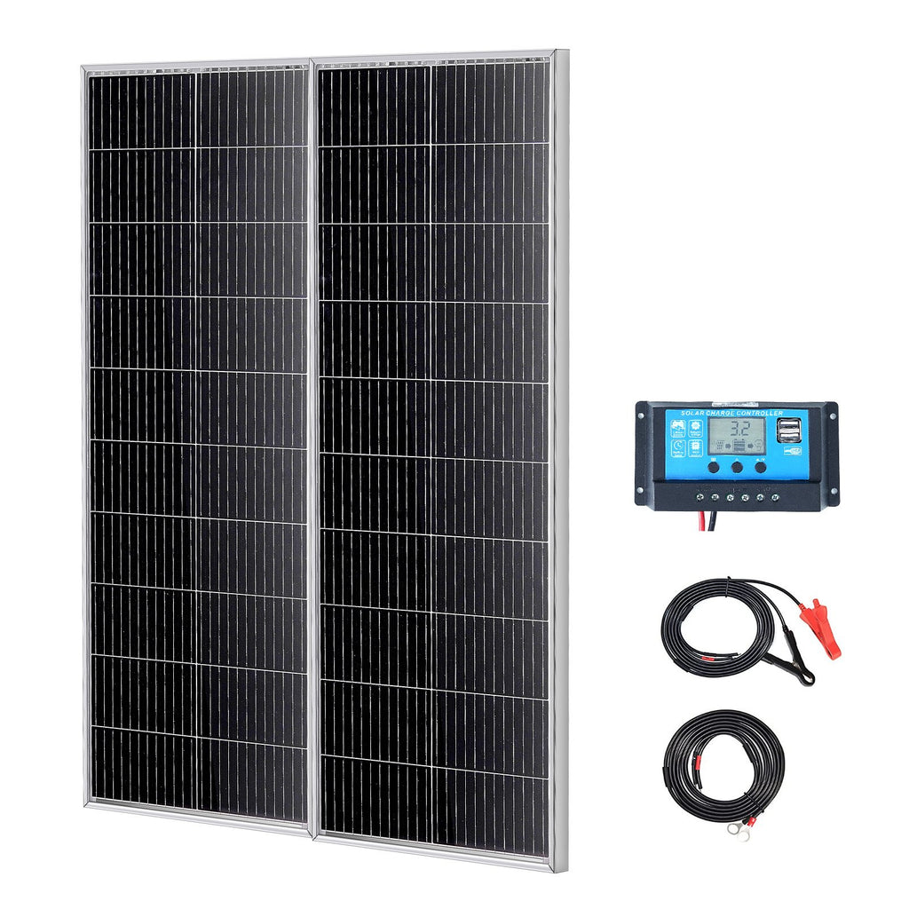 Monokristalinių saulės modulių rinkinys VEVOR S100, 200W