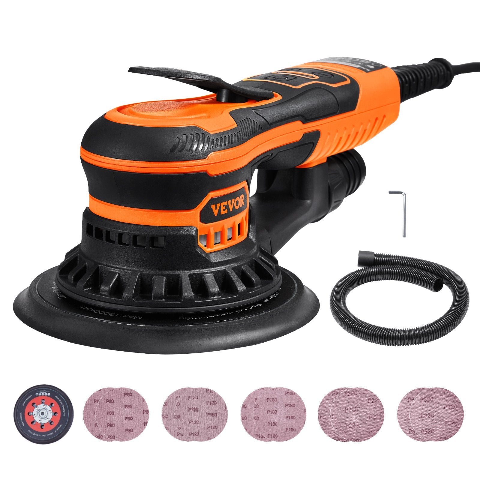 Ekscentrinis šlifuoklis VEVOR R7313, 350W