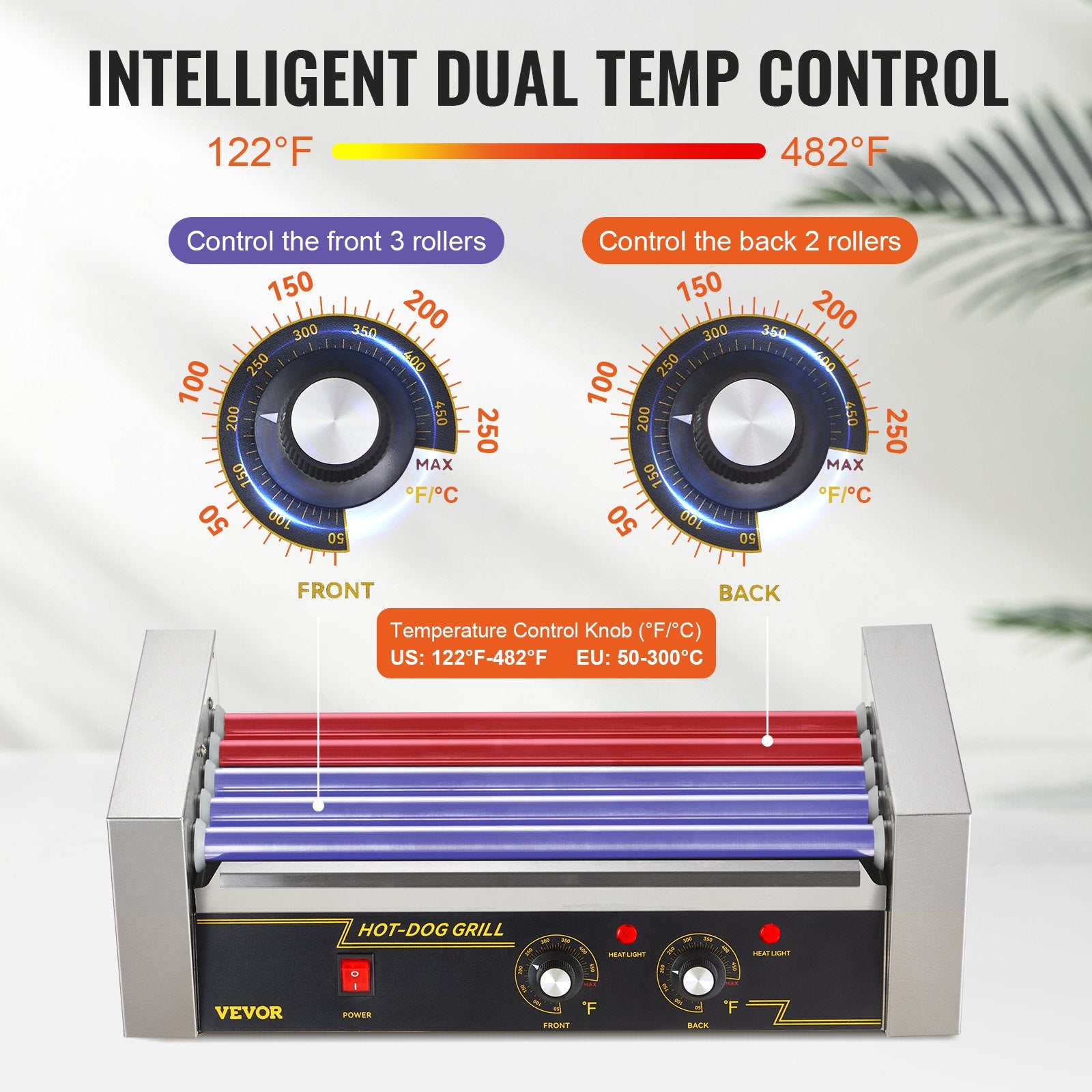 Dešrelių kepimo aparatas VEVOR SC-5XD, 1000 W