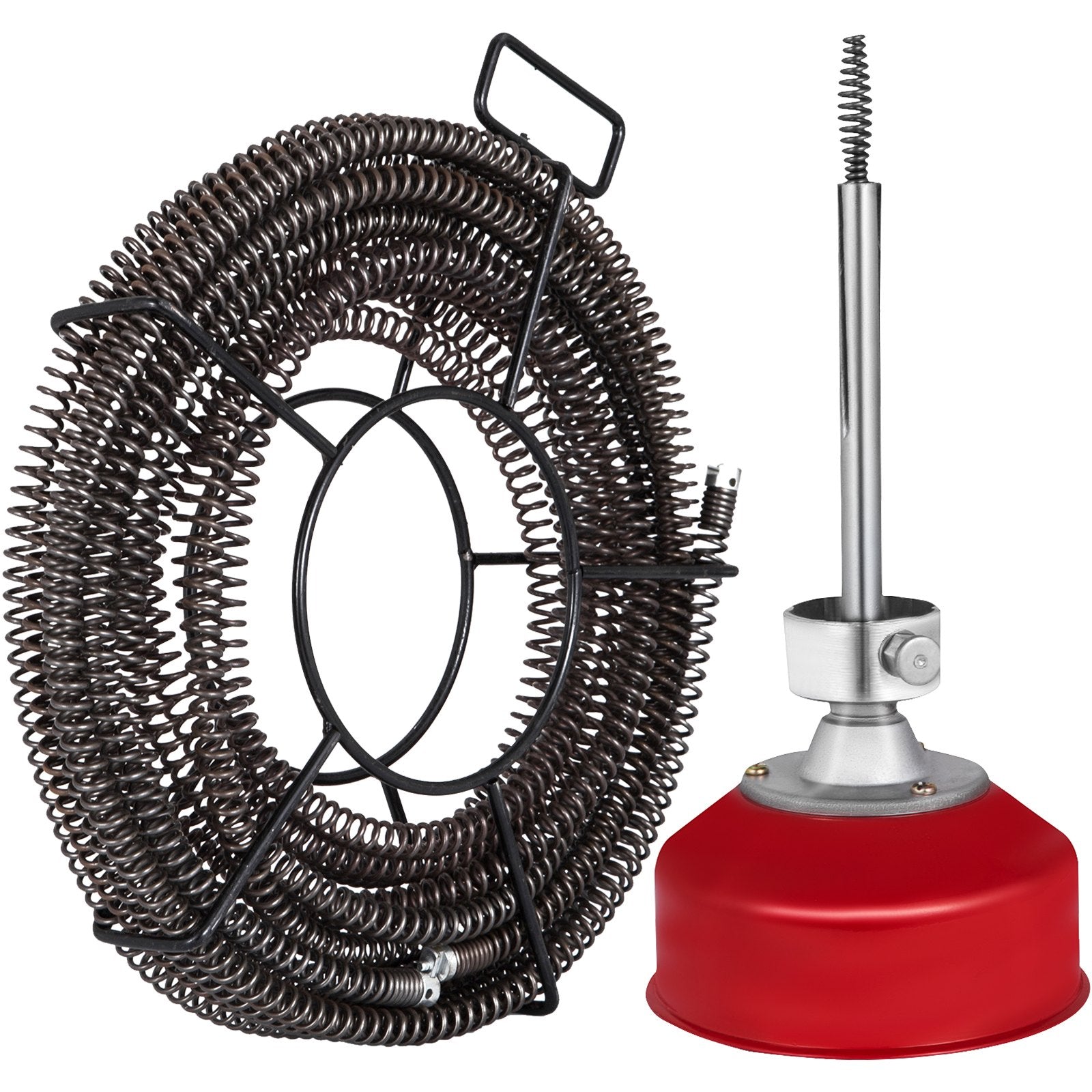 Vamzdžių valymo įrenginys VEVOR Drain Auger, 250W