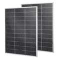 Dvišalės saulės baterijos VEVOR S100, 2x100W