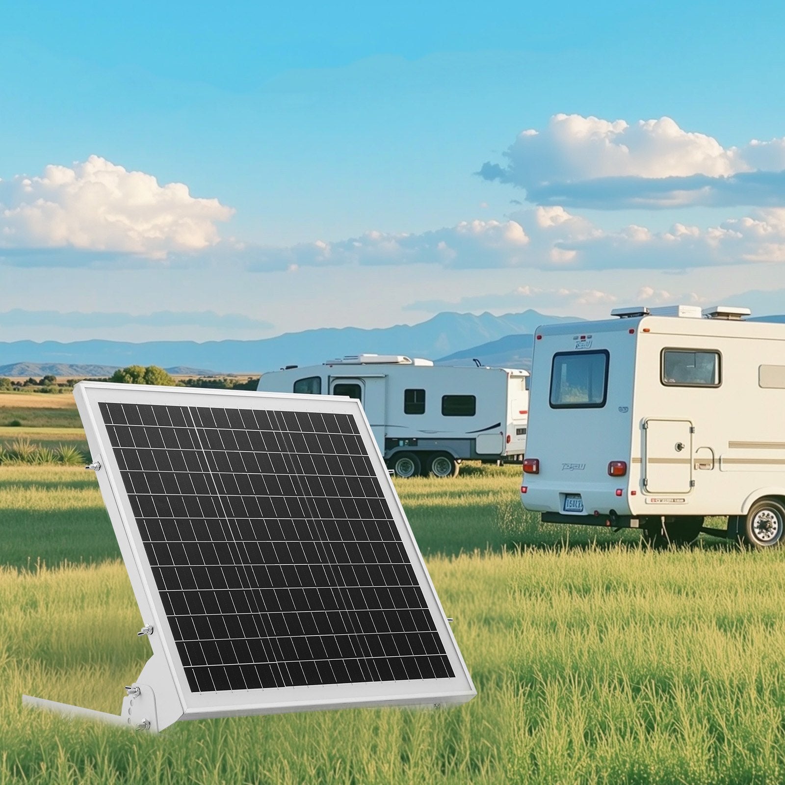 Saulės baterijų įkroviklis VEVOR 20W, 12V