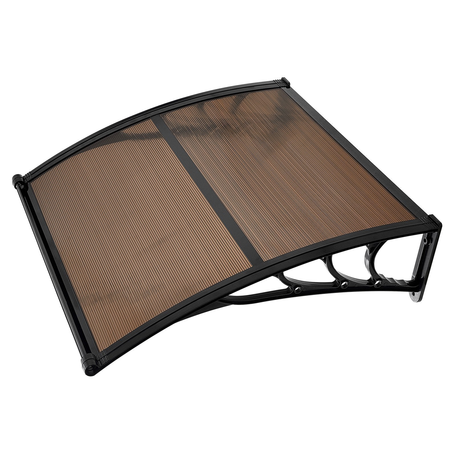 Durų stogelis VEVOR CZPC40X40B-C, 96,5 x 101,7 cm