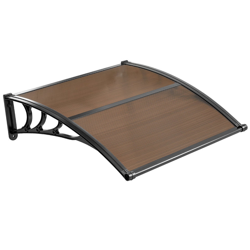 Durų stogelis VEVOR CZPC40X40B-C, 96,5 x 101,7 cm