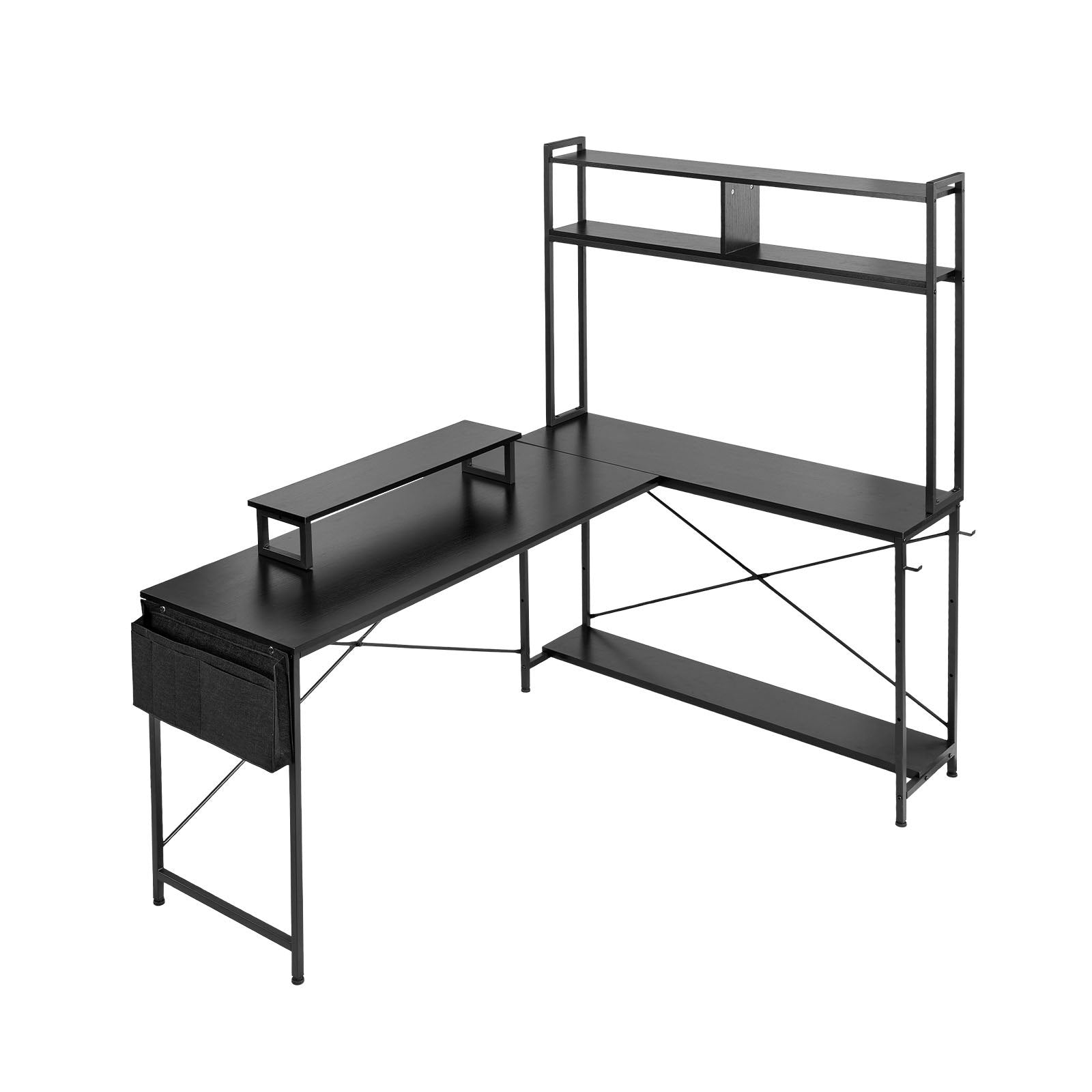 L formos kompiuterio stalas VEVOR DX0202-C250341D-01, 1,7 m