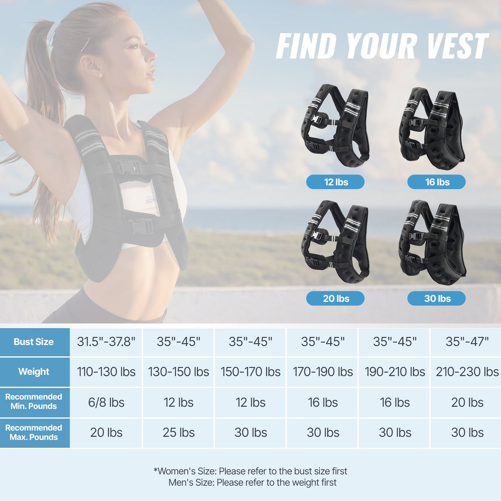 Svorio liemenė VEVOR JS-VEST005-3, 9,22 kg
