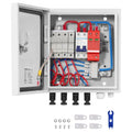 Saulės elektrinės sujungimo dėžutė VEVOR SP-HL-S252310-15A, 4 įvadų