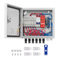 Saulės elektrinės sujungimo dėžutė VEVOR SP-HL-S252810-15A, 6 grandinių