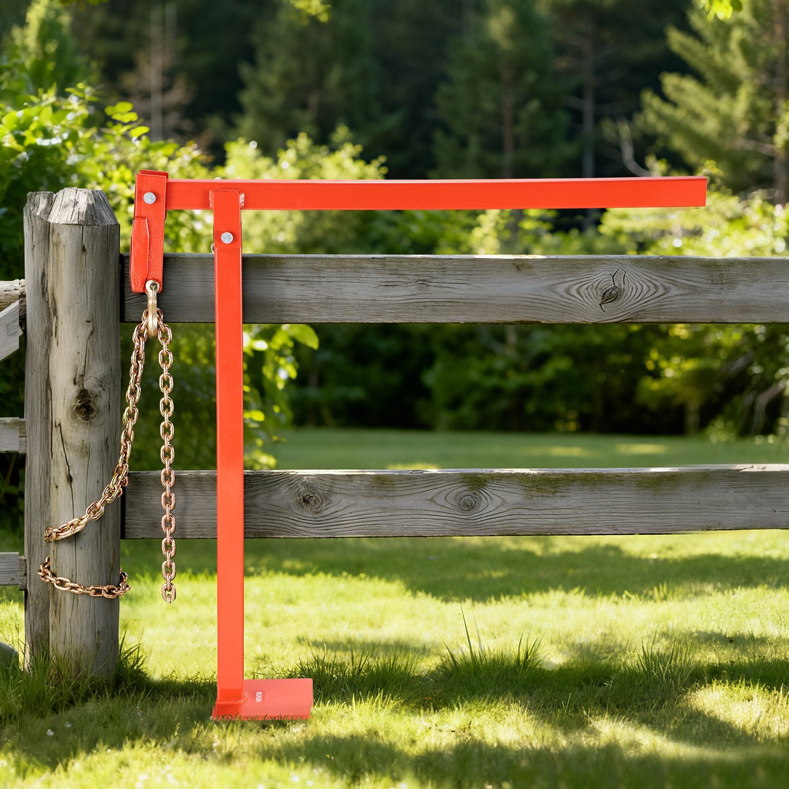 T formos stulpų ištraukėjas VEVOR BY-043-01, 300 kg keliamoji galia