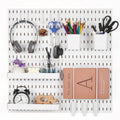 Perforuota sienelė įrankiams VEVOR SKU8-PLASTIC PEGBOARD, 4 dalių rinkinys