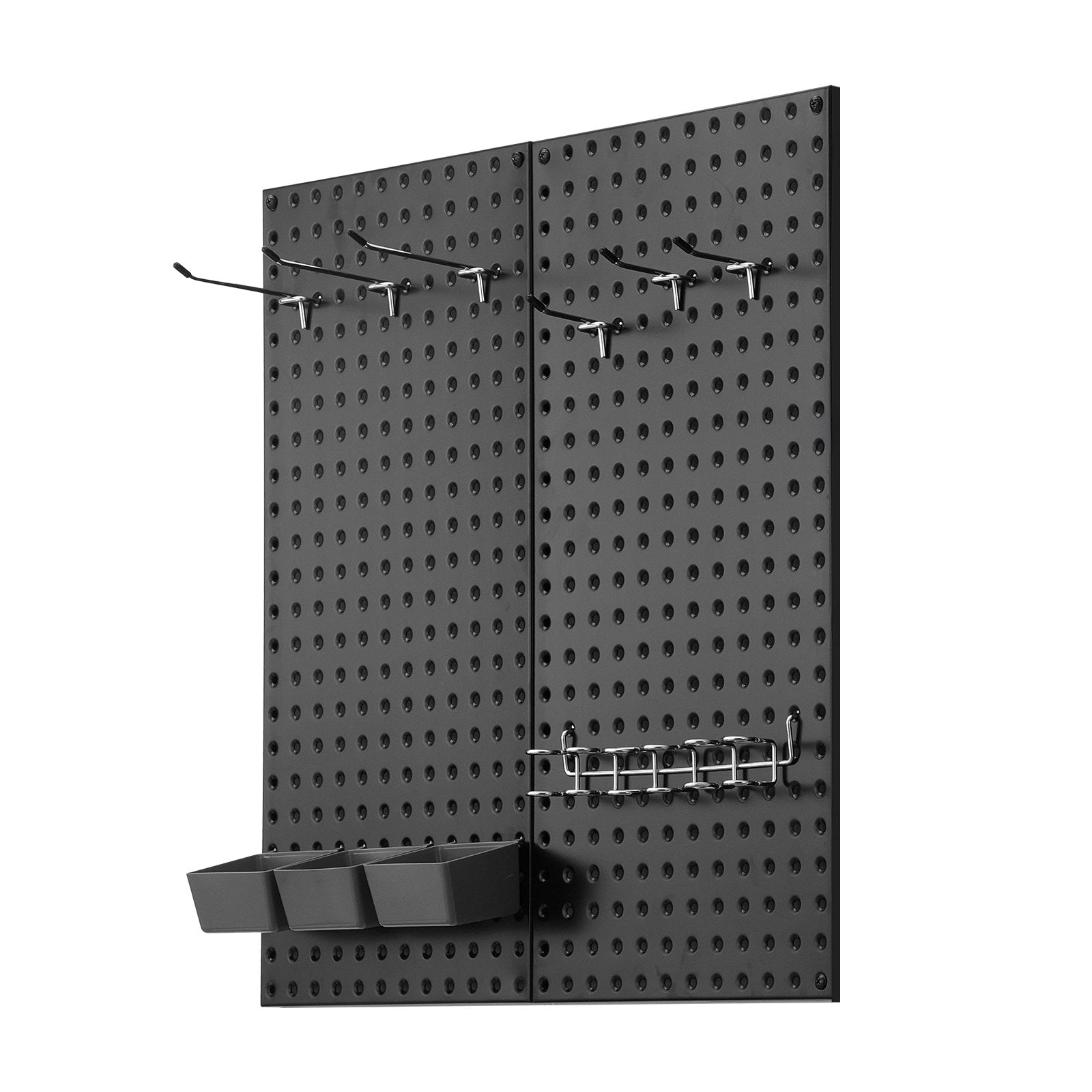 Metalinis įrankių sienelės skydas VEVOR SKU4-PEGBOARD KIT, 81 x 41 cm
